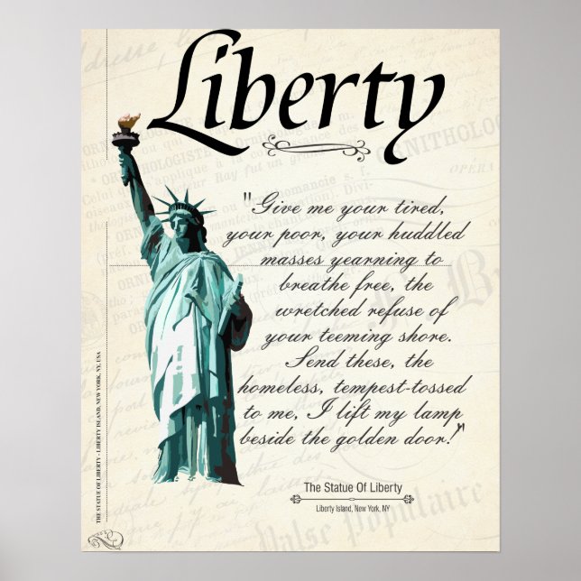 Statue of Liberty Poster (Front)