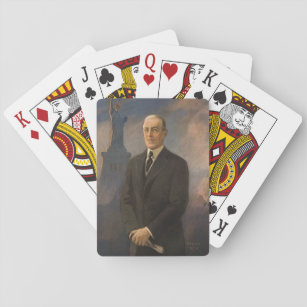 Statue of Liberty & President Woodrow Wilson Playing Cards