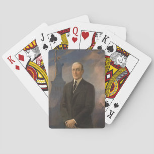 Statue of Liberty & President Woodrow Wilson Playing Cards
