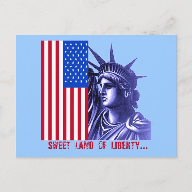 Statue of Liberty Products Postcard (Front)