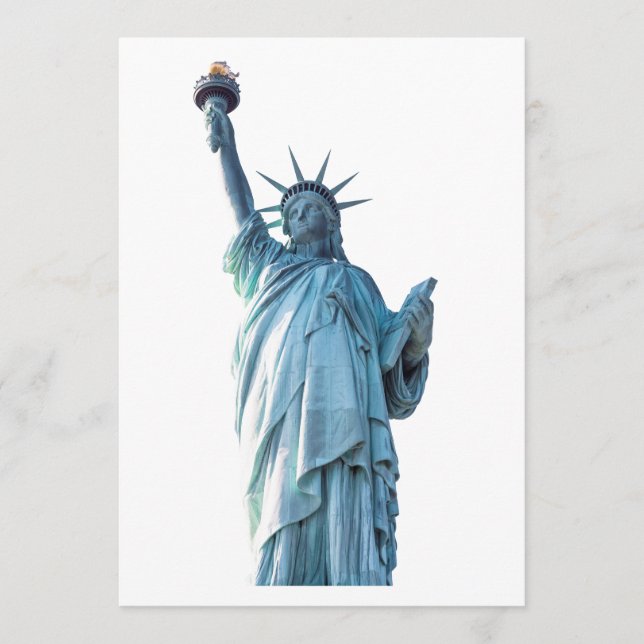 Statue of liberty  programme (Front)