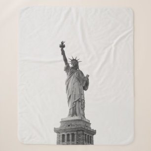 STATUE OF LIBERTY SHERPA BLANKET