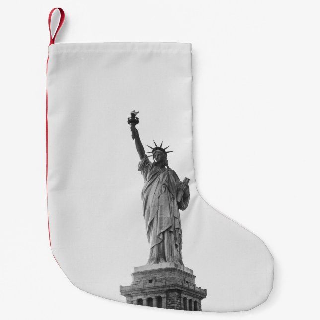 STATUE OF LIBERTY SMALL CHRISTMAS STOCKING (Front)
