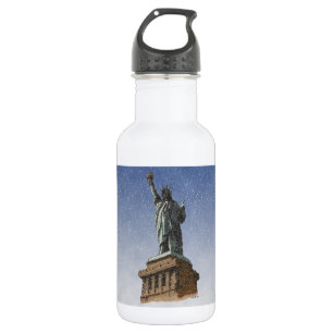 Statue of Liberty Snow 532 Ml Water Bottle