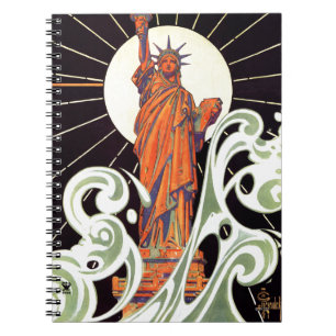 Statue of Liberty Spiral Notebook