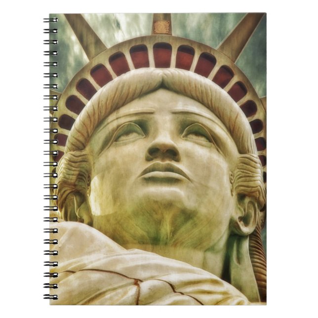 Statue of Liberty Spiral Notebook (Front)