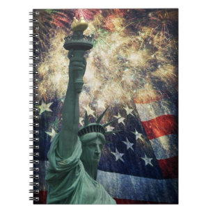 Statue of Liberty Spiral Notebook