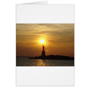 Statue of Liberty Sunset