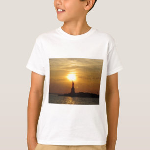 Statue of Liberty Sunset T-Shirt