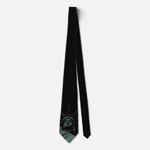Statue of Liberty Tie NY City Souvenir Necktie