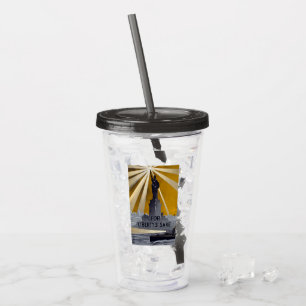 Statue of Liberty Torch & US Navy World War II    Acrylic Tumbler