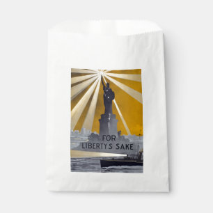Statue of Liberty Torch & US Navy World War II Favour Bags