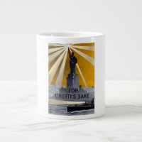 Statue of Liberty Torch & US Navy World War II