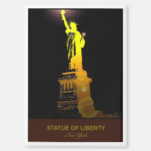 Statue of Liberty Travel Magnet