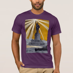 Statue of Liberty, US Navy Protect America T-Shirt