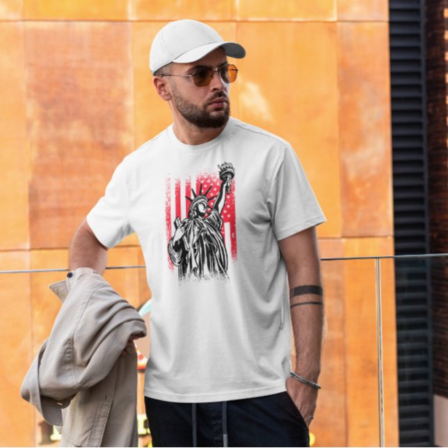 Statue Of Liberty Usa T-Shirt (Creator Uploaded)