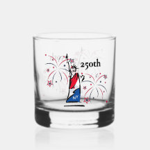 Statue of Liberty w/ Fireworks 250th Independence