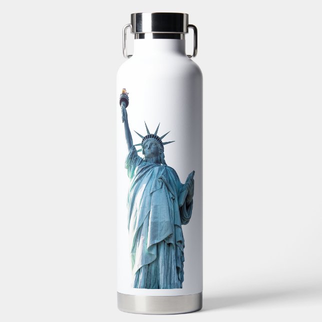 Statue of liberty  water bottle (Front)