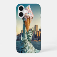 Statue of Liberty With Ice Cream Cone