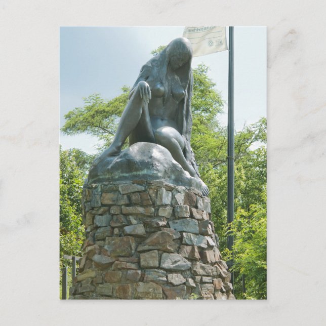 Statue of Lorelei Postcard (Front)