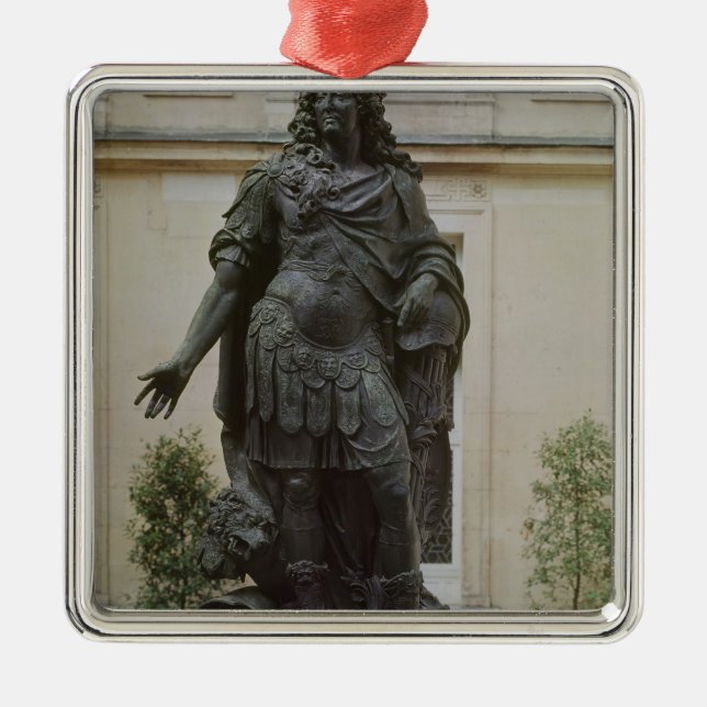 Statue of Louis XIV Metal Tree Decoration (Front)