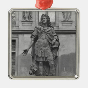 Statue of Louis XIV Metal Tree Decoration