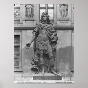 Statue of Louis XIV Poster