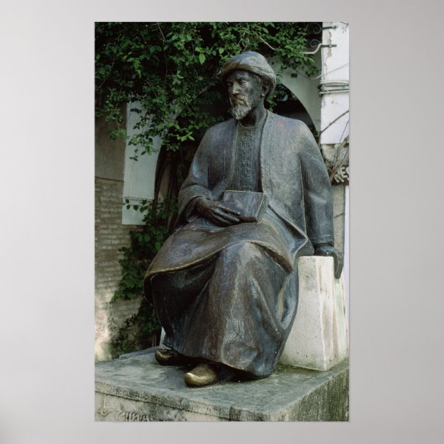 Statue of Moses Maimonides Poster (Front)