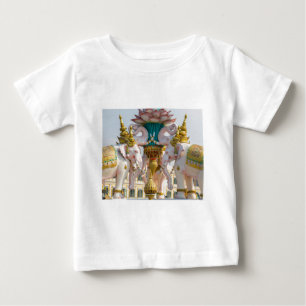 Statue of pink elephants Bangkok Thailand Baby T-Shirt
