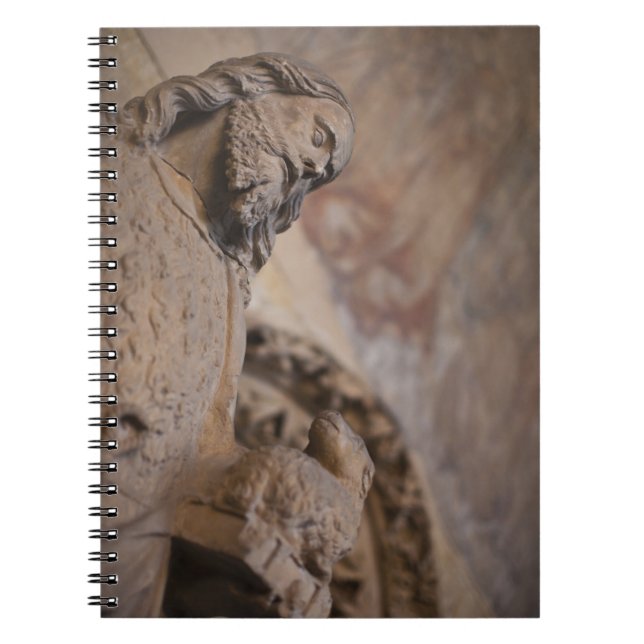 Statue of Saint John the Baptist Notebook (Front)
