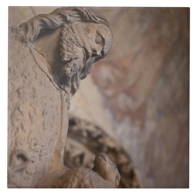 Statue of Saint John the Baptist Tile (Front)