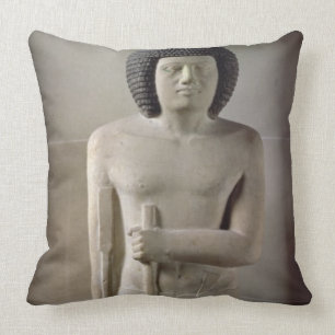 Statue of Sepa, Old Kingdom (painted limestone) Cushion