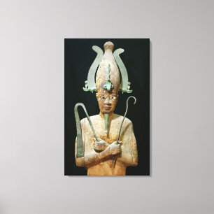 Statue of the Cult of Osiris Canvas Print