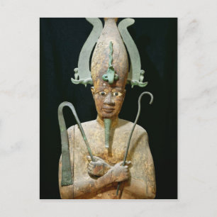 Statue of the Cult of Osiris Postcard