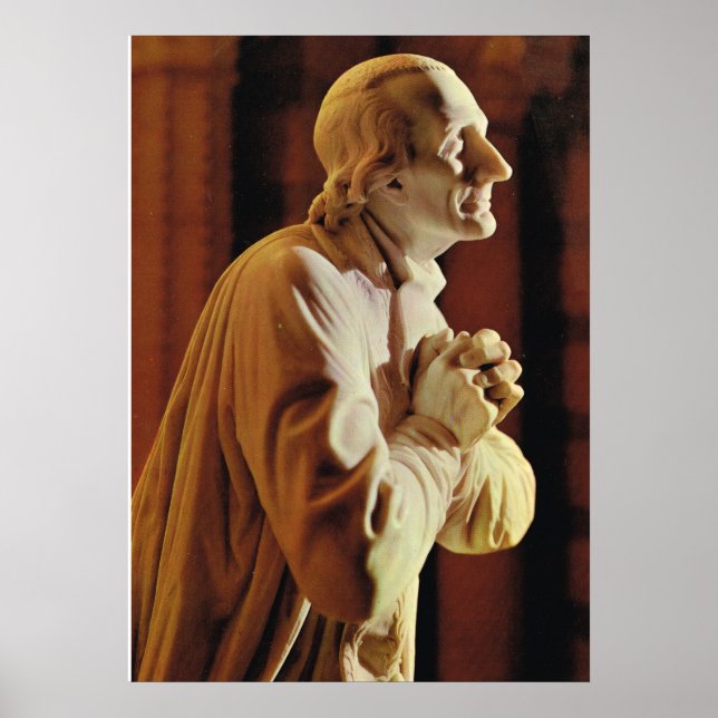 Statue of the Cure d'Ars Poster (Front)