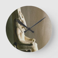 Statue of the god Montu with the head of a bull, f