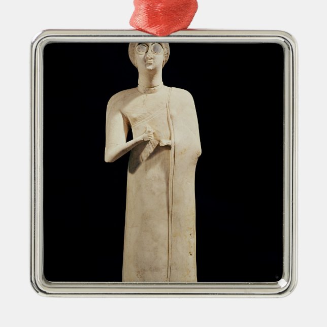 Statue of the Great Goddess, from Tell Asmar Metal Tree Decoration (Front)