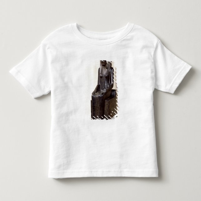 Statue of the lion-headed goddess Sekhmet Toddler T-Shirt (Front)