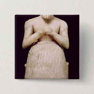 Statue of the official Ebih-Il 15 Cm Square Badge