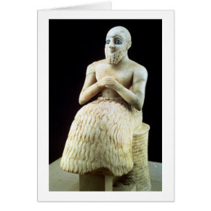 Statue of the official Ebih-Il, from the Temple of