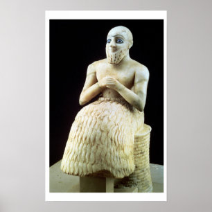 Statue of the official Ebih-Il, from the Temple of Poster