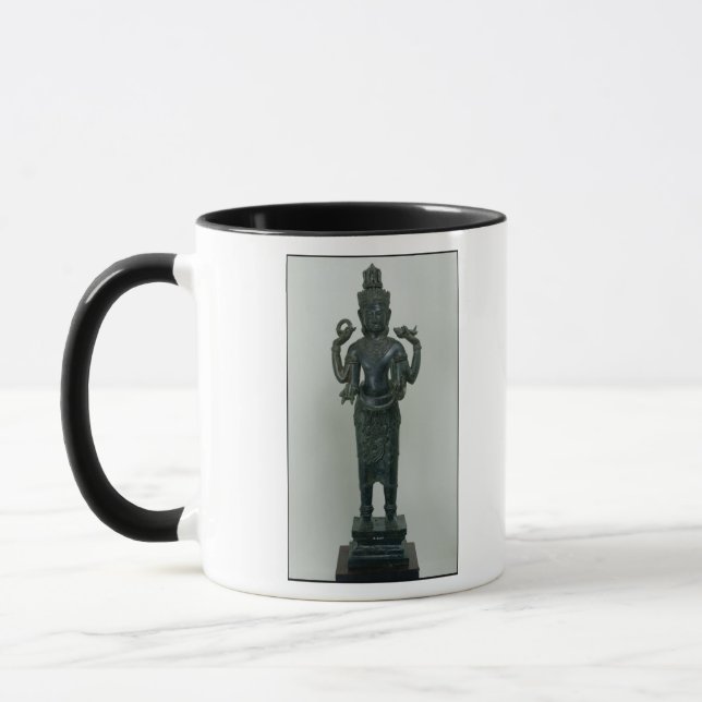 Statue of Vishnu in his triple form of Vishnu Mug (Left)