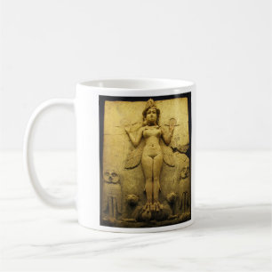 Statue Relief of the Goddess Ishtar Coffee Mug