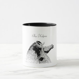 Statues The kelpies Falkirk Scotland Mug