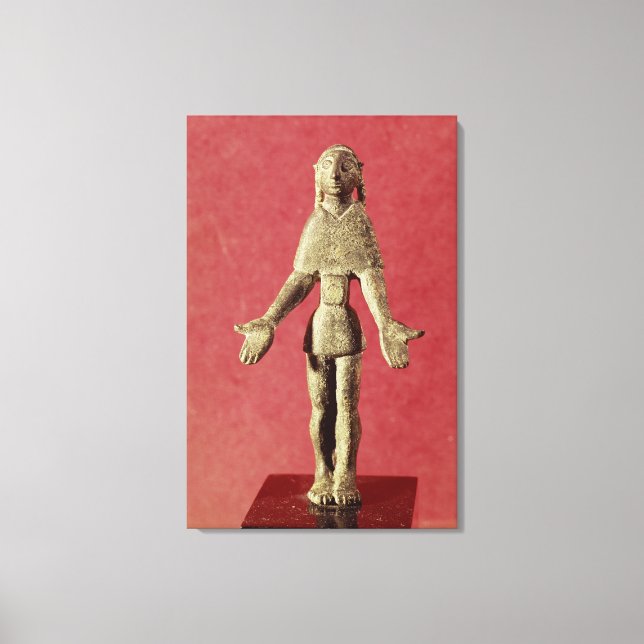 Statuette Canvas Print (Front)