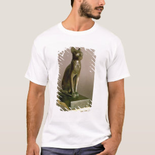 Statuette of a cat representing the goddess Bastet T-Shirt