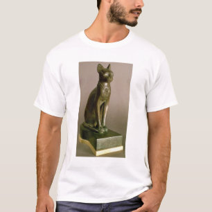 Statuette of a cat representing the goddess Bastet T-Shirt
