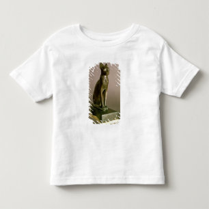 Statuette of a cat representing the goddess Bastet Toddler T-Shirt