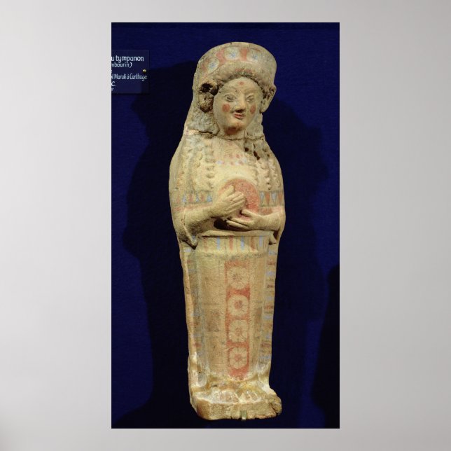 Statuette of a musician poster (Front)