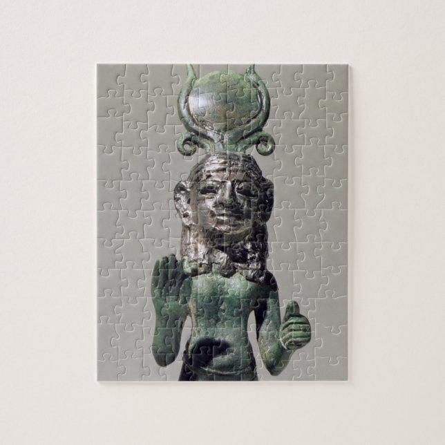 Statuette of a Phoenician goddess, from the Phoeni Jigsaw Puzzle (Vertical)